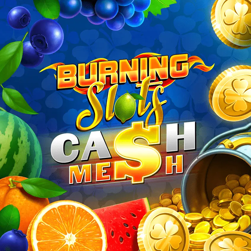 Обкладинка Burning Slots Cash Mesh в огляді Allwin
